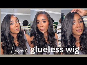LUVME glueless wig | all day comfort wig easy 10 min install straight out the box | beginner friendl