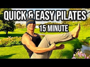 15-Min Beginner Pilates | Quick, Easy & Effective Core Workout