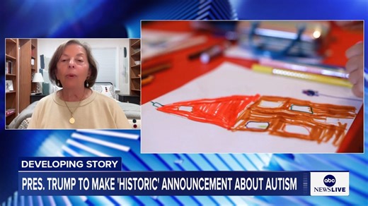 President Trump’s announcement about autism could 'raise so much fear,' warns Helen Tager-Flusberg, professor of psychological and brain sciences at Boston University. She joins ABC News Live to discuss what to expect from President Trump’s upcoming remarks at the White House on autism. | ABC News Live