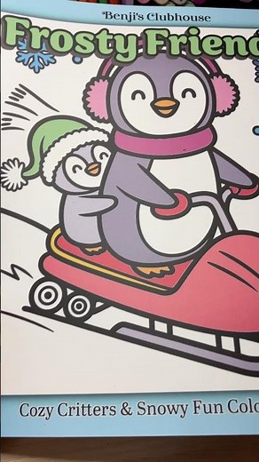 Cutest Winter Coloring Book EVER!