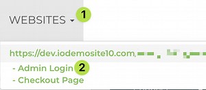 Website - Getting Started - How to Login