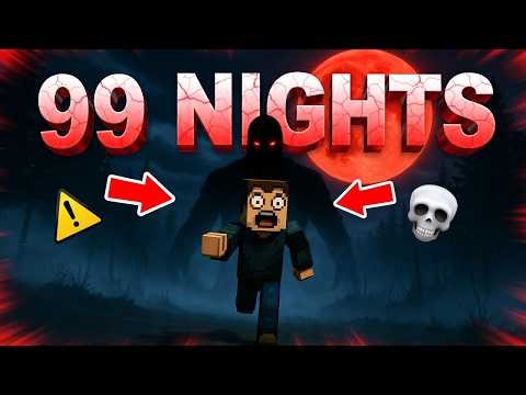 Bloxd.io 99 nights in the forest | Full Gameplay (Online) PART 2