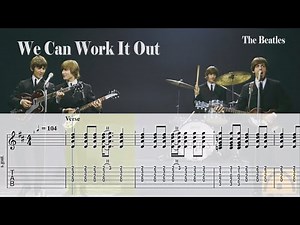 We Can Work It Out - The Beatles | Guitar Tab