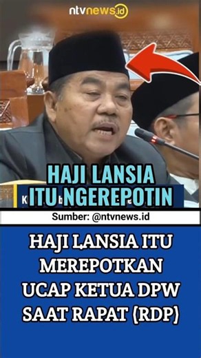 HAJI LANSIA ITU NGEREPOTIN KATA KETUA DPW FORUM KKBIH