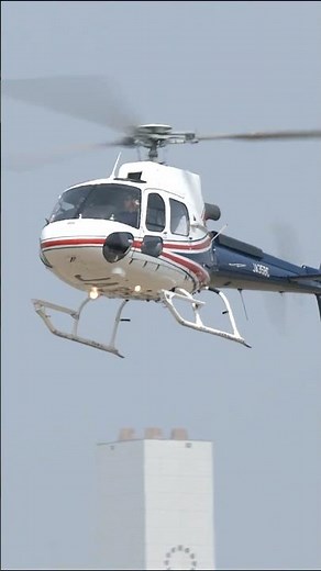 Eurocopter AS350 Ecureuil:AStar Landing #東京ヘリポート #automobile #rjti #ノエビア #helicopter #aviation #自衛隊