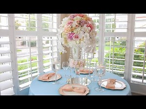 DIY Stunning $5 Glass Flower Vase Wedding Centerpiece