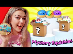 Only OPENING Viral MYSTERY SQUISHY Boxes! (unboxing squishy dumplings & tiktok shop finds)