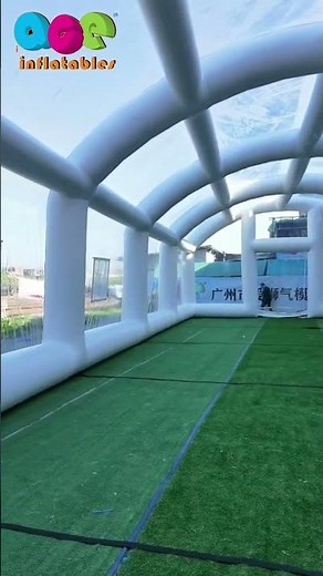 Blow Up Your Outdoor Game: Giant Inflatable Tent = Instant Party/Golf/Event Space!