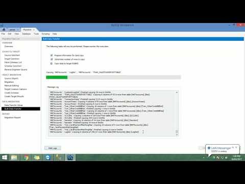 Sql server to Mysql Migration work using workbench 6.3.
