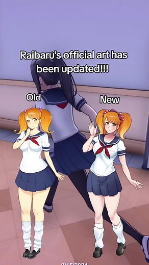 Yandere Simulator New Update: Raibaru's Official Art Update