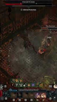Diablo IV: BUTCHER Boss Fight | Torment III | Druid Pulverize Build | Fast Farm | Guide | SEASON 12