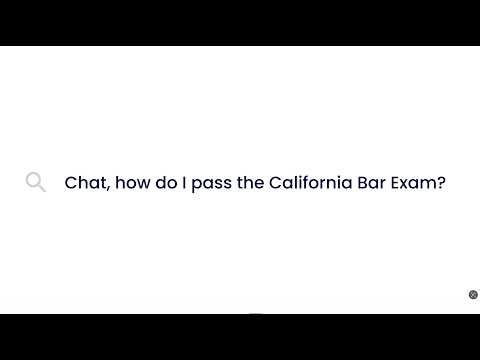 I Built an AI to Help You Pass the California Bar Exam
