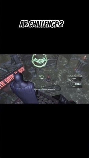 AR Challenge Finished 😳🔥 #shorts #batman #arkhamcity #gaming #archallenge #joker #shorts #fyp #games