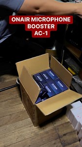 Boost Your Mic, Boost Your Voice! 🎙️🚀 | ONAIR Microphone Booster AC-1 #ONAIR #MicrophoneBooster #AC1 #PodcastGear #AudioUpgrade | On-Air Studio