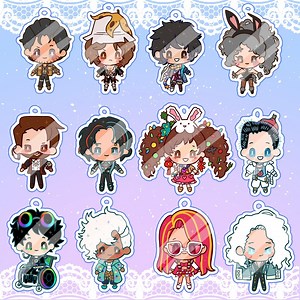 2"date Everything Vol 1 Double Sided Glitter Epoxy Keychain - Etsy