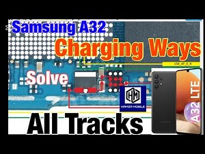 Samsung A32/SM-A325 Charging/USB ways,Not Charging Problem,All Solutions,Tracks with Full Explained