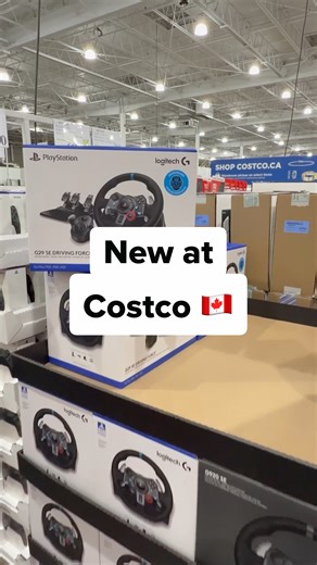 79K views · 76 reactions |  Logitech Race Wheel and Shifter (Itm. 5101975) – Level up your sim racing! Would you add this to your game setup? #CostcoFinds #CostcoHaul #CostcoCanada #GadgetGoals #GamingSetup #HolidayGiftIdeas #TechDeal @logitech | Andy Shen | Facebook