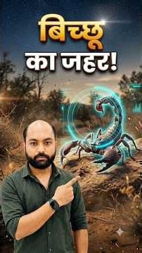 Scorpion Facts 😱 बिच्छू के रहस्यमयी राज़!