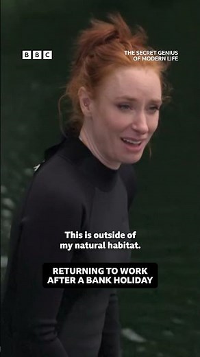 Hannah Fry is out of her natural habitat - BBC