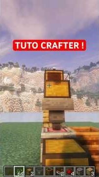Tuto transformateur avec crafter #minecraft #crafter #redstone #tuto #pourtoi