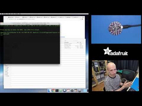 Circuit Playground Express & CircuitPython digital fidget spinner with Tony D!