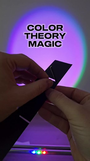 color theory with shadows #colortheory #edutok #artteacher #steameducation