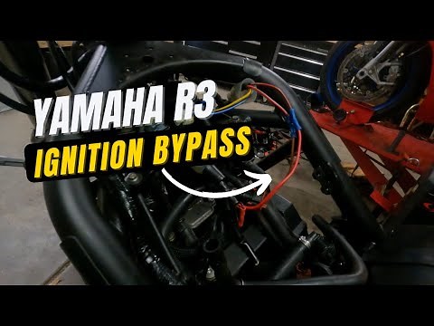 Yamaha R3 Ignition Bypass - Track Bike ignition removal