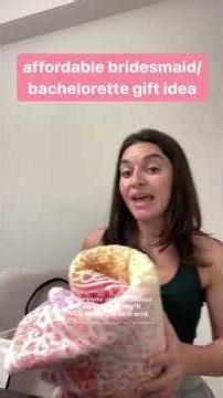 When buying gifts for a bachelorette party or bridesmaids, think BIG! This can actually save you