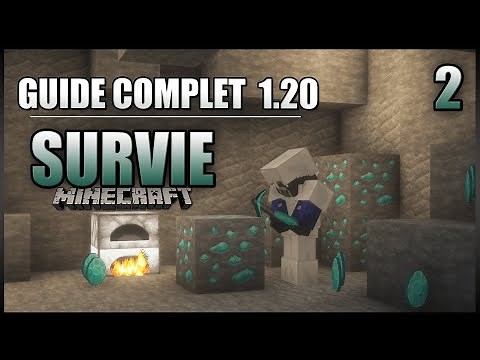 Le Guide ULTIME sur la SURVIE Minecraft en 1.20 - Trouver des Diamants, Améliorer son Stuff