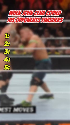 John Cena copies the finishers | Austin Lane