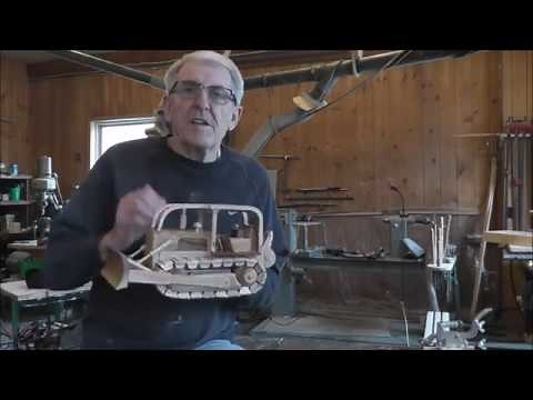 Making tracks for bulldozers etc