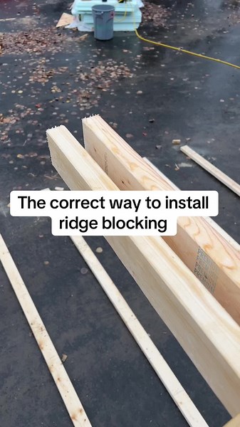 Roof Truss Ridge Blocking Installation Guide