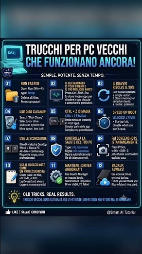 12 trucchi per PC che funzionano ancora: semplici, potenti e senza tempo