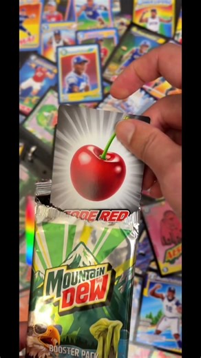 Mountain Dew Code Red Cherry Card