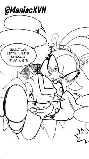 Surge DEMANDS To Be Carried💚😓#sonicthehedgehog #shorts #sonurge #ship #comicdub #surgethetenrec