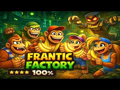 Donkey Kong 64 Part 4 - Frantic Factory 100%