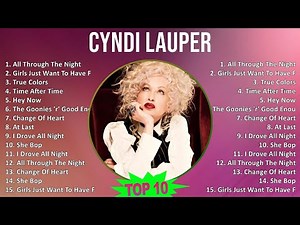 Cyndi Lauper 2025 MIX Greatest Hits Full Album