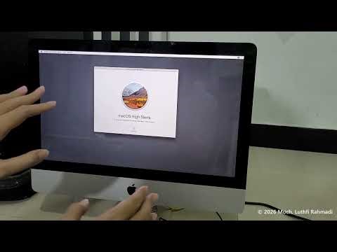 Cara Install Ulang iMac 2011 MacOS High Siera & Solusi The Recovery Server Could Not Be Contacted
