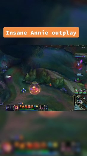 Insane Annie Outplay in League of Legends: Wild Rift