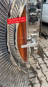 Luxury entrance steel gate / #gate #doors #maingate #makingasteelgate #crafting #door #maingate #makingasteeldoor #aonesteelfabrication #makingasteelgate #fancysteelgate #luxurydoordesign #ssdoor #foldingasteelgate | Gulfam Saifi