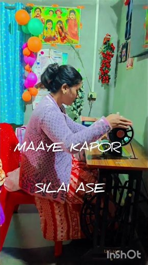 #Maaye kapor silai ase#shortvideo #home #