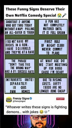 Funny Signs That Are Funnier Than Most Stand-Up Shows 😂🎤
