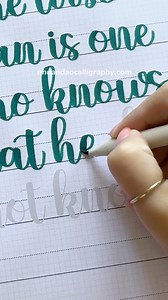 15K views · 25 reactions | Lettering Quotes with Me ✍️ #reels #lettering #quote | Nhuan Dao Calligraphy | Facebook