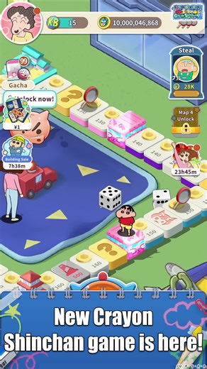 Shinchan's Sugoroku is Here