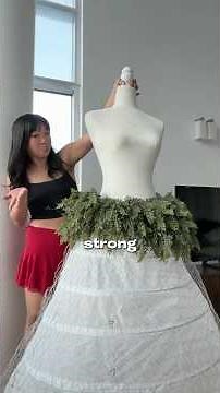 I have ONLY 3 days to make a CHRISTMAS TREE dress. (HELP)