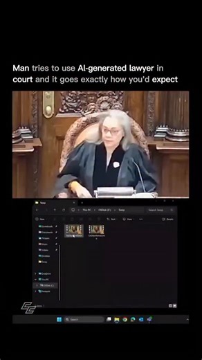 CODERSCULT | A man in New York tried to bring an AI-generated lawyer into the Supreme Court, hoping it could represent him during a case. ⚖️🤖 The... | Instagram