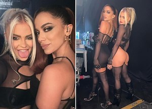 MidiaNews | Luisa Sonza e Anitta posam lado a lado e fãs vão à loucura