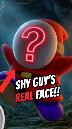 Shy Guy Without the Mask #shorts