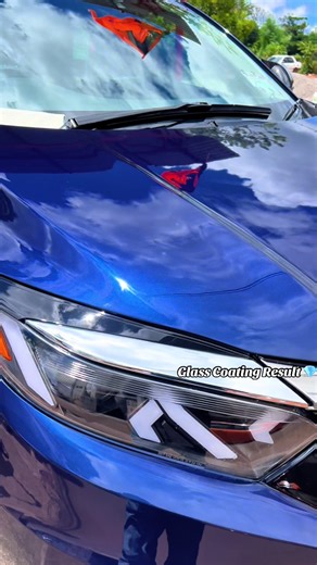 Amazing Glass Coating Result at Lotus Car Wash