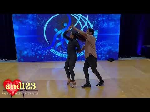 Gustavo & Faustine Latin Hustle Class Demo, ILHF, FL - 8/24/2025 (pt3) #dance #hustledance #dwts